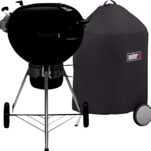 Aanbieding Weber Master Touch Premium SE E-5775 Zwart + Sear Grate + Hoes barbecues