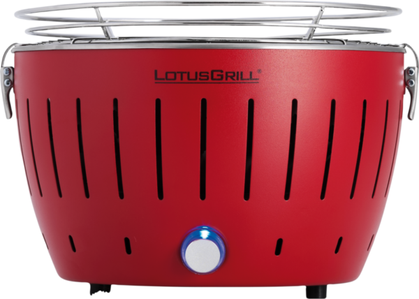 Aanbieding LotusGrill Mini 29 cm Rood barbecues